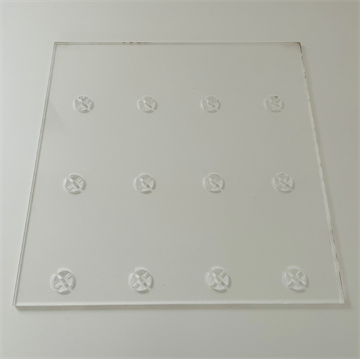 Plade til Lego figurer